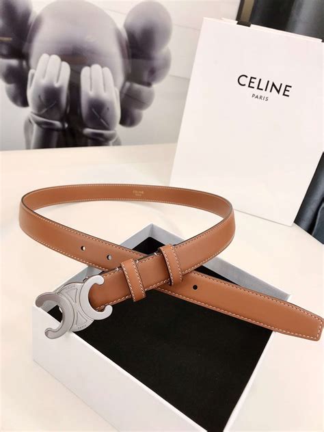 celine skinny leather belt|celine triomphe belt sale.